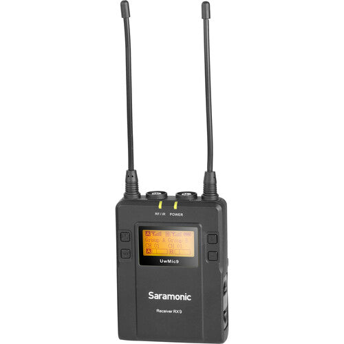 Saramonic UwMic9-RX9 Récepteur sans fil double canal pour caméra