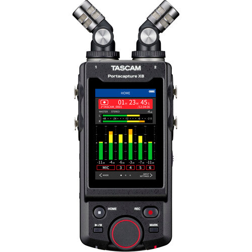 Tascam PORTACAPTURE-X8 Enregistreur multipiste adaptatif portable 6 entrées/6 pistes