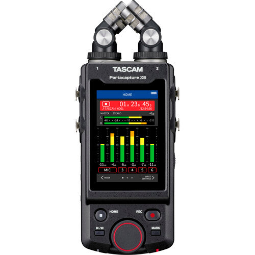 Tascam PORTACAPTURE-X8 Enregistreur multipiste adaptatif portable 6 entrées/6 pistes
