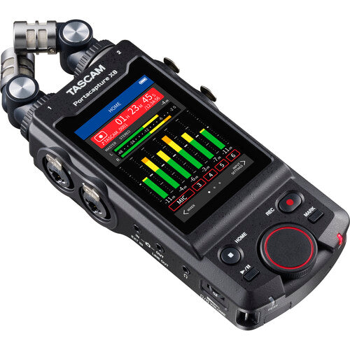 Tascam PORTACAPTURE-X8 Enregistreur multipiste adaptatif portable 6 entrées/6 pistes