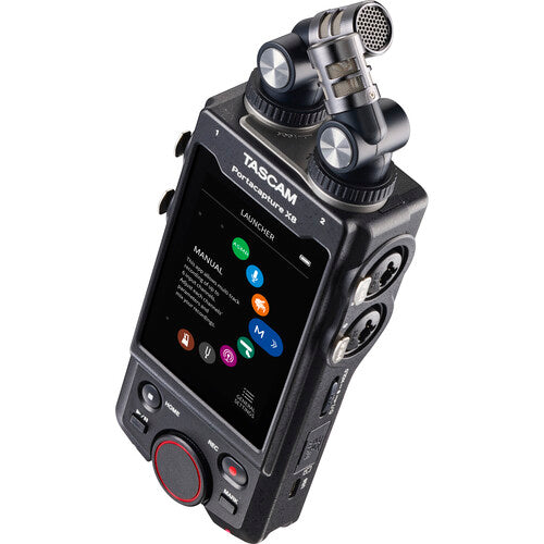 Tascam PORTACAPTURE-X8 Enregistreur multipiste adaptatif portable 6 entrées/6 pistes
