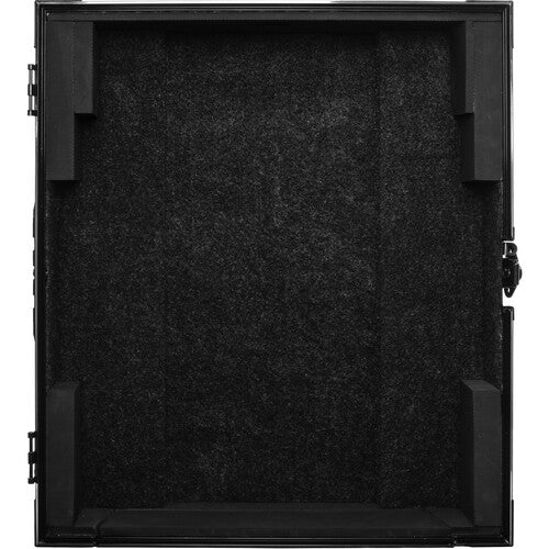 Odyssey FZDJMV10BL Black Label Flight Case pour table de mixage Pioneer DJM-V10 (noir sur noir)