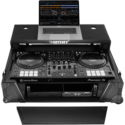Odyssey 810240 Boîtier 2U personnalisé Pioneer DDJ-1000 pour carte industrielle Glide Style