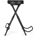 Gravity GR-GFGSEAT1 Siège de musicien avec support de guitare