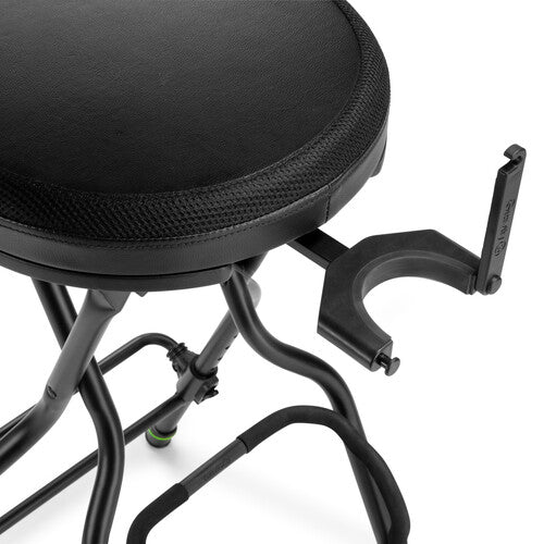Gravity GR-GFGSEAT1 Siège de musicien avec support de guitare