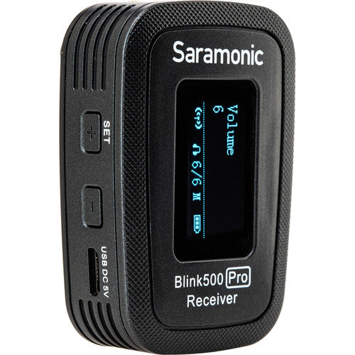 Saramonic Blink 500 Pro RX Dual-Channel Camera-Mount Digital Wireless Receiver (2.4 GHz)