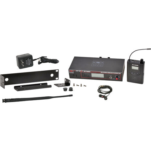 Galaxy Audio AS-1200 Twin Pack Wireless In-Ear Monitor System with 1 Receiver & EB4 Earbuds (D: 584 to 607 MHz)