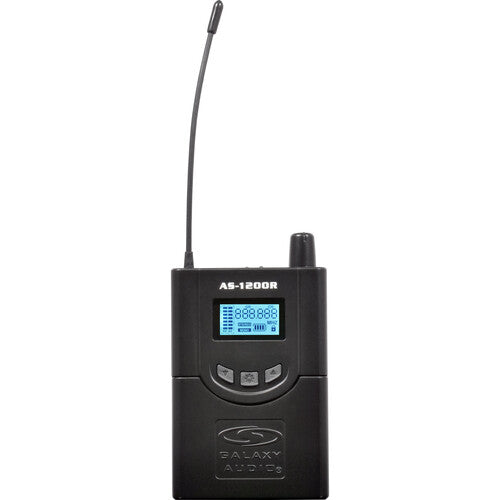 Galaxy Audio AS-1206R Wireless Bodypack Receiver with EB6 Earbuds (D: 584 to 607 MHz)