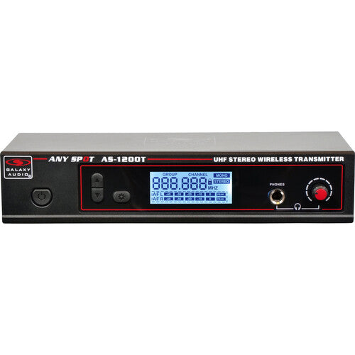 Galaxy Audio AS-1210-4 Twin Pack Wireless In-Ear Monitor System with 4 Receivers & EB10 Earbuds (D: 584 to 607)