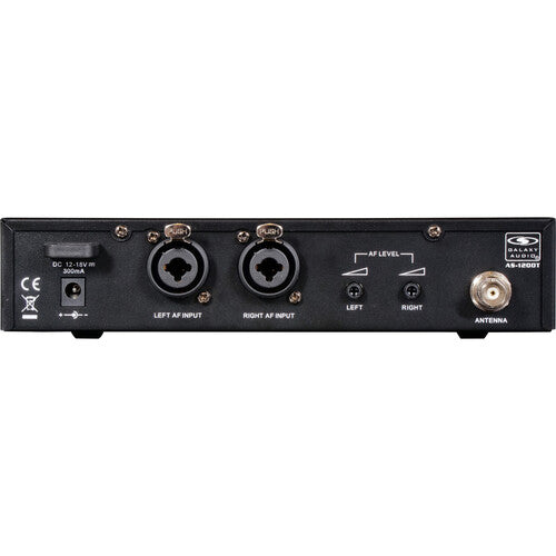 Galaxy Audio AS-1210 Personal Wireless In-Ear Monitor System with 1 Receiver & EB10 Earbuds (D: 584 to 607)