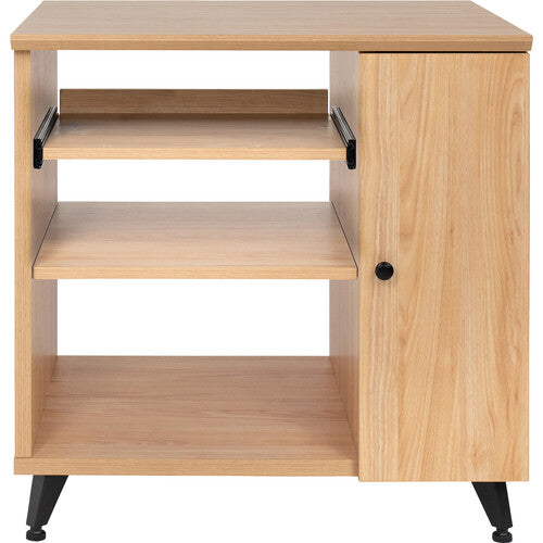 Gator Frameworks GFW-ELITESIDECAR-MPL Frameworks Elite Series Furniture Sidecar Rack Cabinet (Natural Maple Matte)