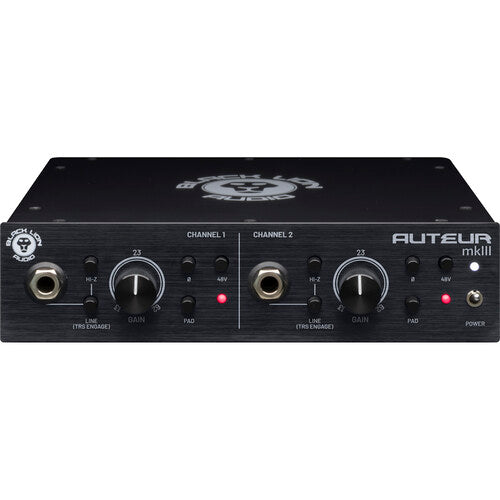 Black Lion Audio AUTEUR MK III 2-Channel Mic Preamp and DI
