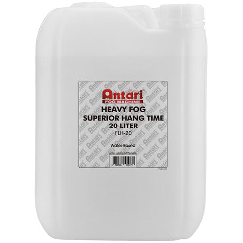 Antari FLH-20 Heavy-Density & Long Hang Time Fog Fluid 5 Gallons (Clear)
