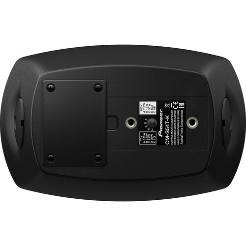 Pioneer Pro Audio CM-S54T 2-Way Passive Reflex Loaded Surface Mount Speaker - 4" (Black)