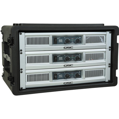 SKB 1SKB-R6S 6U Roto Shallow Rack Case with Steel Rails