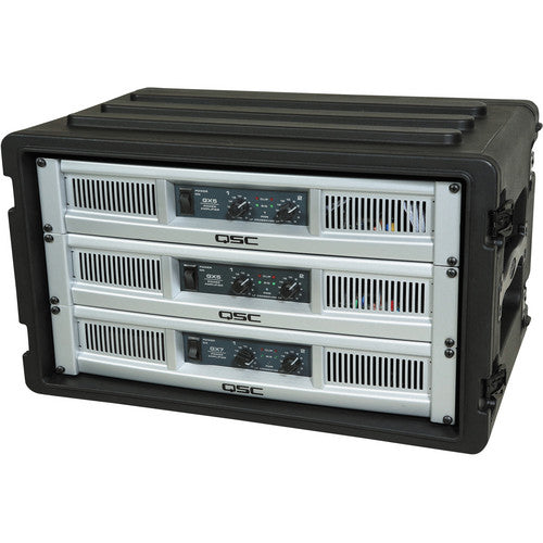 SKB 1SKB-R6S 6U Roto Shallow Rack Case with Steel Rails