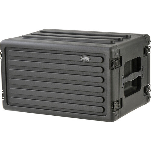 SKB 1SKB-R6S 6U Roto Shallow Rack Case with Steel Rails
