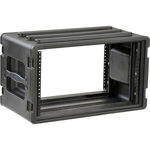 SKB 1SKB-R6S 6U Roto Shallow Rack Case with Steel Rails