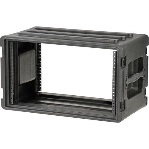 SKB 1SKB-R6S 6U Roto Shallow Rack Case with Steel Rails