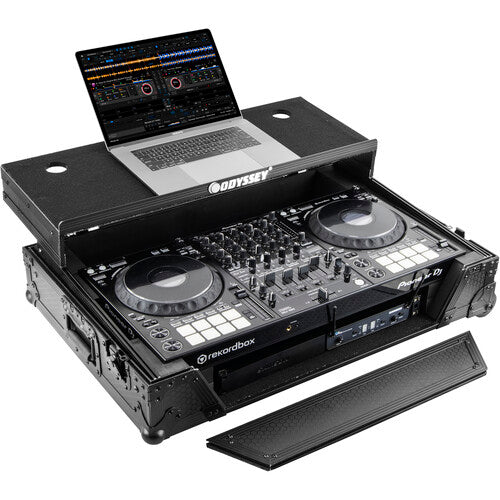 Odyssey 810271 Pioneer DDJ-1000 Boîtier industriel Glide Style 1U avec roulettes