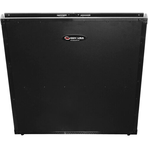 Odyssey 33"Wide x 36" Tall 2-Tier DJ Fold-Out Stand - Black