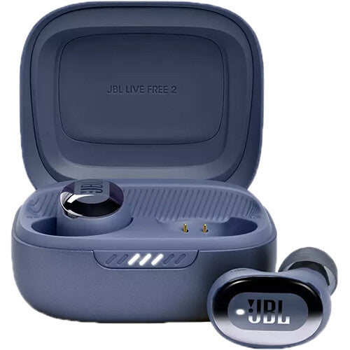 Écouteurs intra-auriculaires sans fil à réduction de bruit JBL Live Free 2 TWS (bleu)