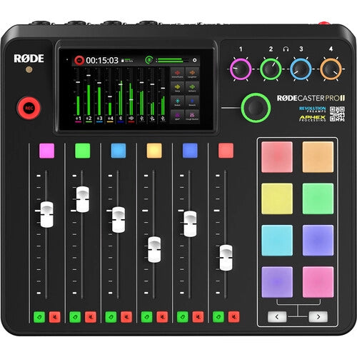 Rode RODECASTER PRO II Integrated Audio Production Studio (Black)