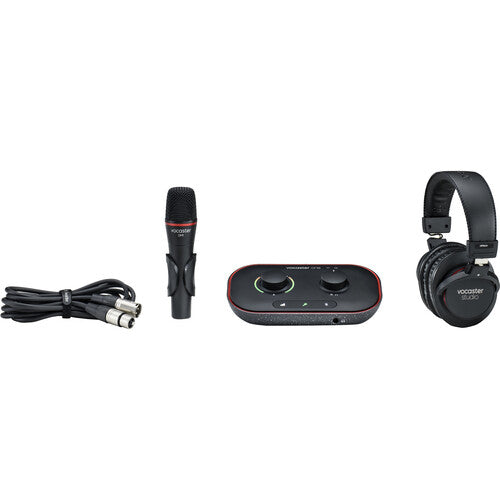 Focusrite VOCASTER ONE STUDIO 1-Person Podcasting Kit