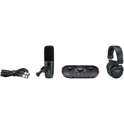 Focusrite VOCASTER TWO STUDIO 1-Person Podcasting Kit