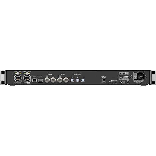 Préampli micro réseau RME 12MIC-D avec Dante, ADAT et MADI