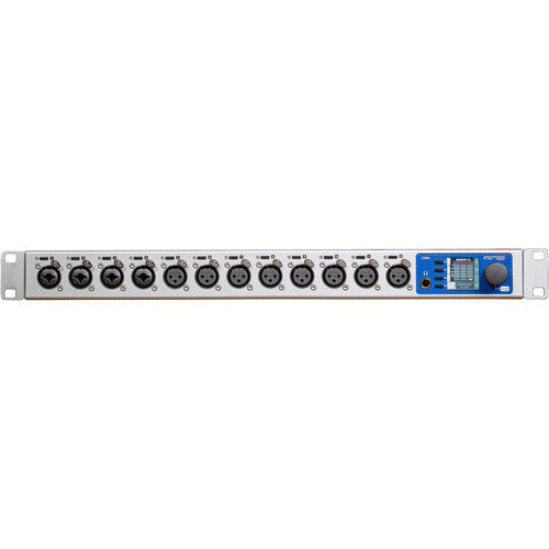 Préampli micro réseau RME 12MIC-D avec Dante, ADAT et MADI