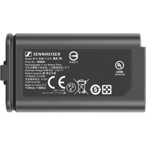 Sennheiser EW-DX 835-S SET (Q1-9) Dual-Channel Digital Wireless System with Two Handheld Mics & MMD 835 Capsules