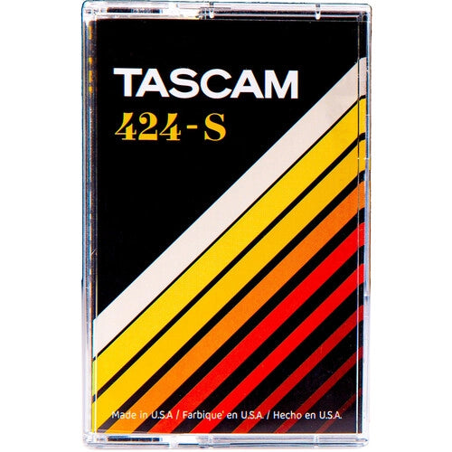 Tascam 424-S Master 424 Studio C-60 High-Bias Type-II Cobalt Cassette