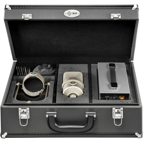 Neumann M 49 V Set Microphone à lampe à grande membrane