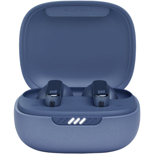 JBL LIVE PRO 2 Noise-Canceling True Wireless In-Ear Headphones (Blue)
