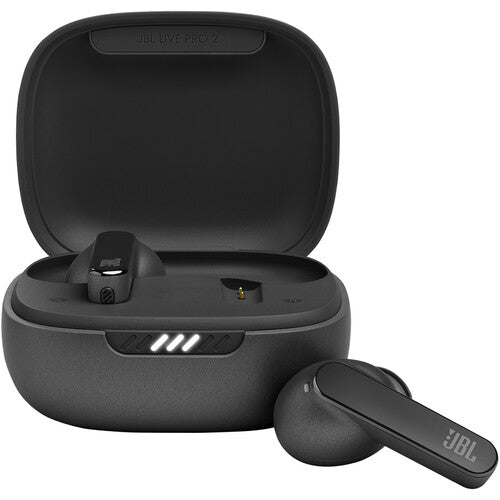 JBL LIVE PRO 2 Noise-Canceling True Wireless In-Ear Headphones (Black)