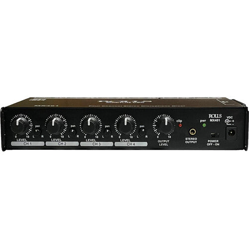 Rolls MX401 Mixer stéréo à quatre canaux