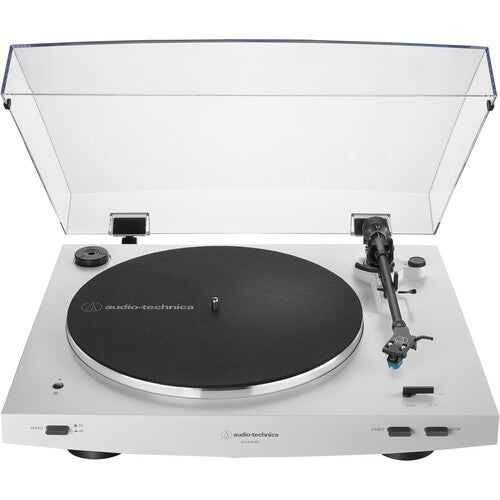 Audio-Technica AT-LP3XBT Fully Automatic Bluetooth Belt-Drive Stereo Turntable (White)
