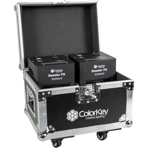ColorKey CKU-9030 Colorkey Dazzler FX 2-PC Road Case