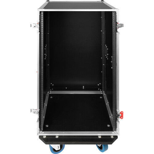 Gator G-TOUR 20U CAST Wooden ATA Flight Rack Case 17" Depth, 20 RU, With Casters