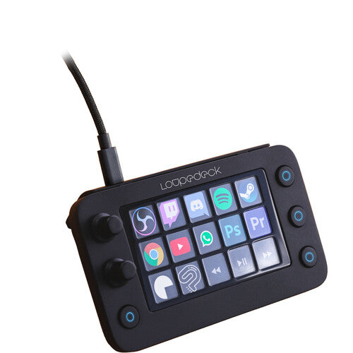 Console personnalisée Loupedeck Live S pour le streaming en direct