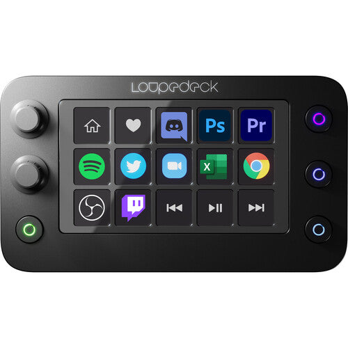 Console personnalisée Loupedeck Live S pour le streaming en direct