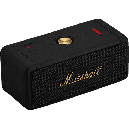 Conférencier sans fil d'étanchéité portable Marshall Emberton II (noir et laiton)