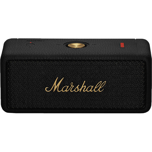 Conférencier sans fil d'étanchéité portable Marshall Emberton II (noir et laiton)