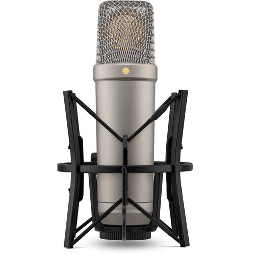 Rode NT1 5TH GENERATION Large-Diaphragm Cardioid Condenser XLR/USB Microphone (Silver)