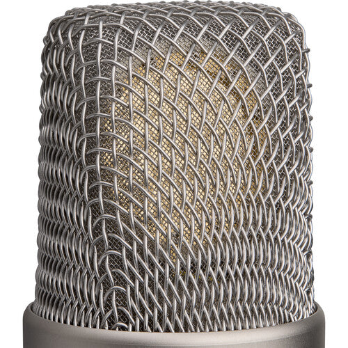 Rode NT1 5TH GENERATION Large-Diaphragm Cardioid Condenser XLR/USB Microphone (Silver)