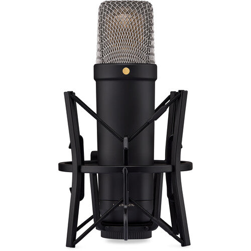 Rode NT1 5TH GENERATION Large-Diaphragm Cardioid Condenser XLR/USB Microphone (Black)