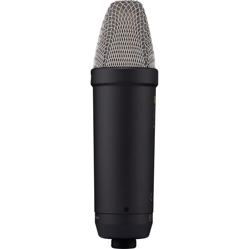 Rode NT1 5TH GENERATION Large-Diaphragm Cardioid Condenser XLR/USB Microphone (Black)