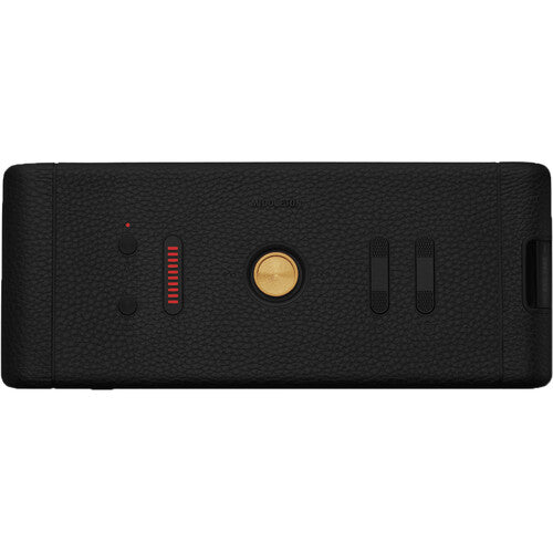 Haut-parleur Bluetooth portable Marshall Middleton (noir et laiton)