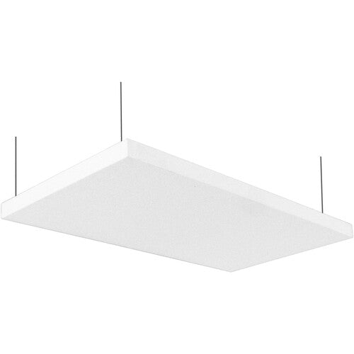 Primacoustic NIMBUS Nuage acoustique avec ancrages et fil 24" x 48" x 1,5, paquet de 2 (blanc arctique)